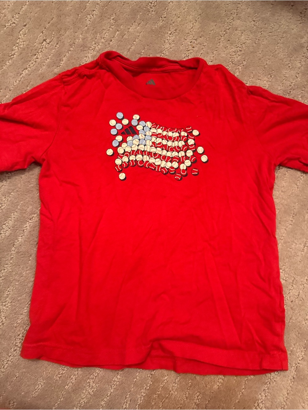 Kids Red Graphic Tee